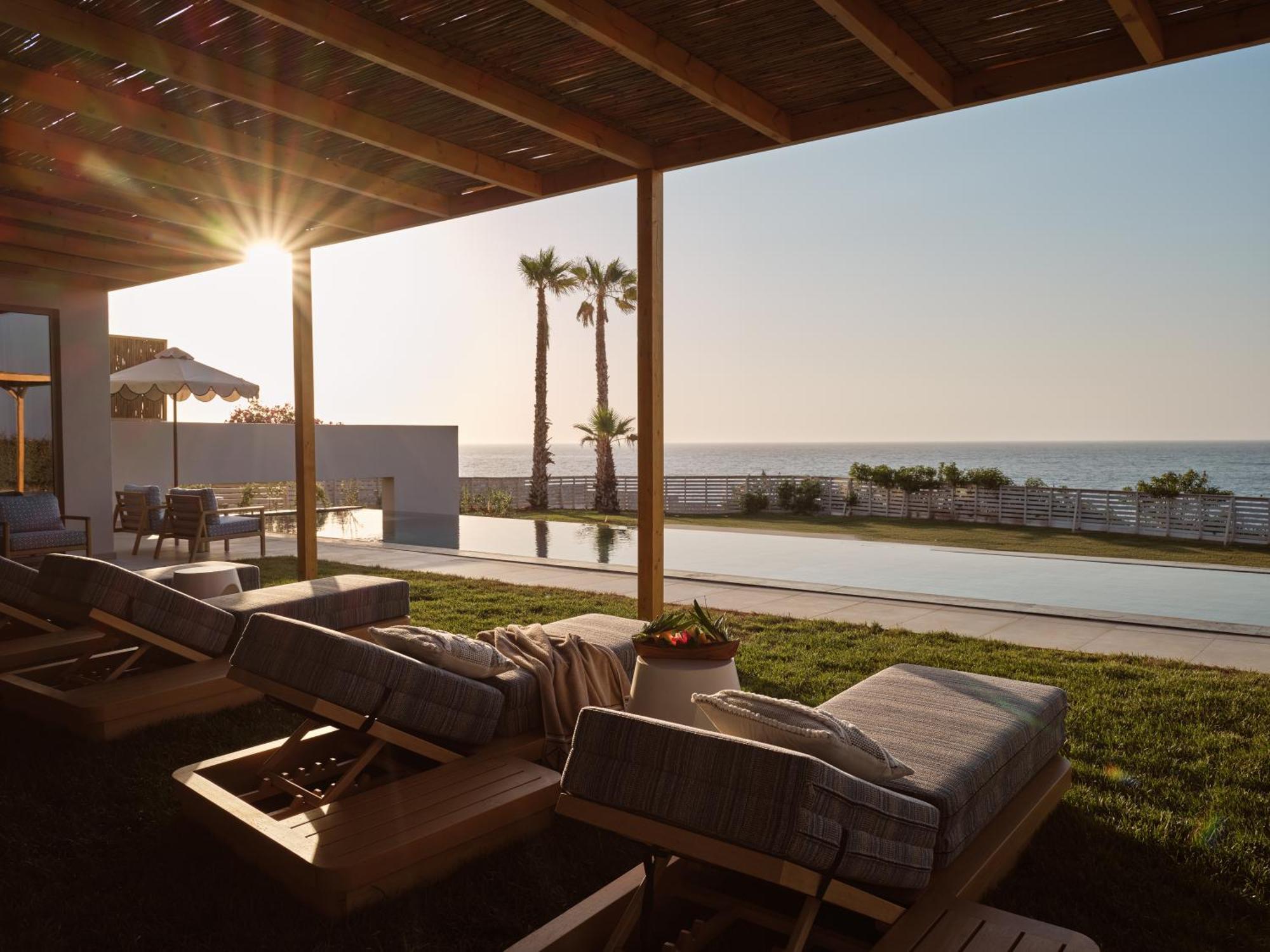 The Royal Blue A Luxury Beach Resort (Adults Only) Pánormos Exterior foto