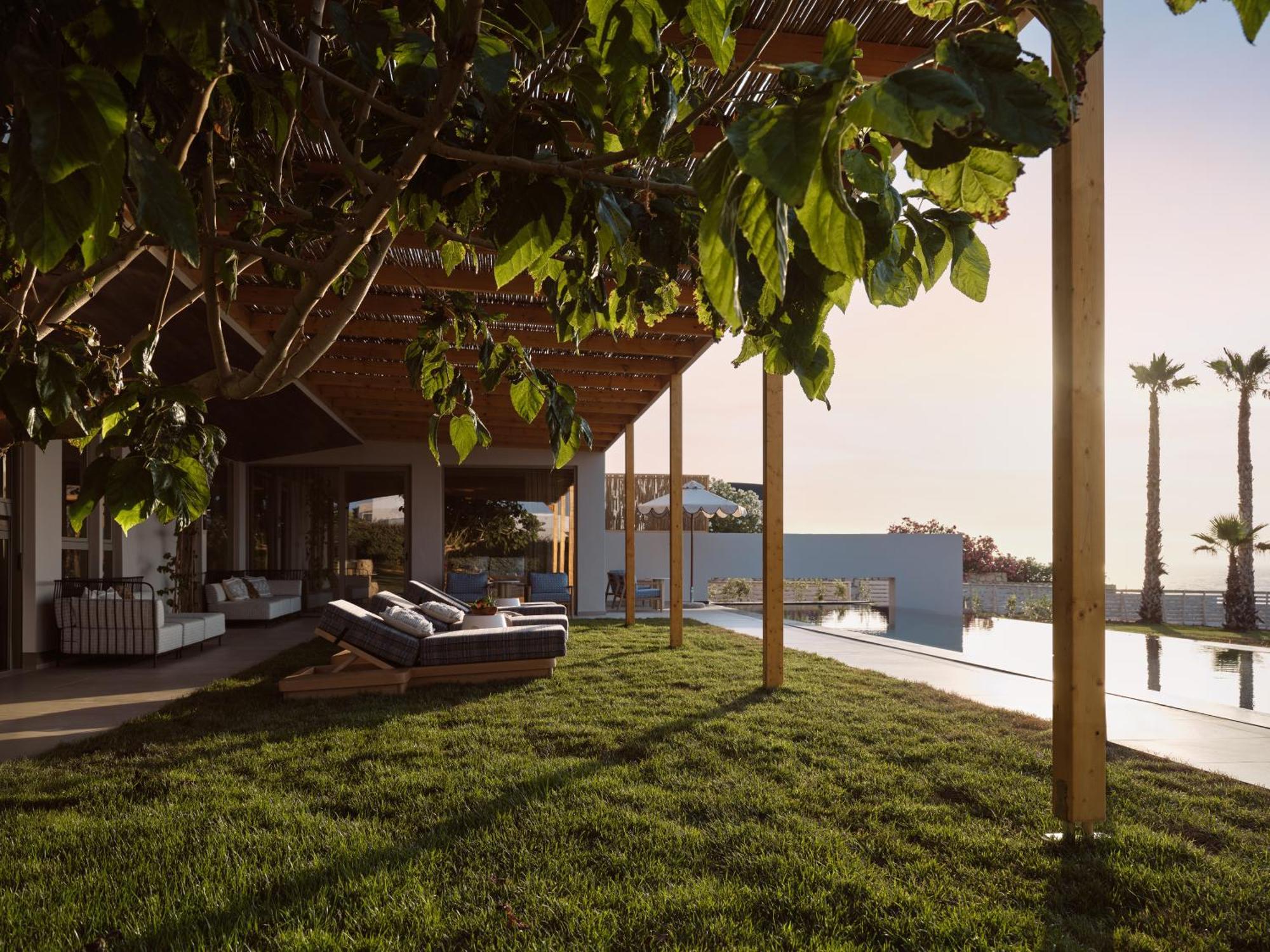 The Royal Blue A Luxury Beach Resort (Adults Only) Pánormos Exterior foto