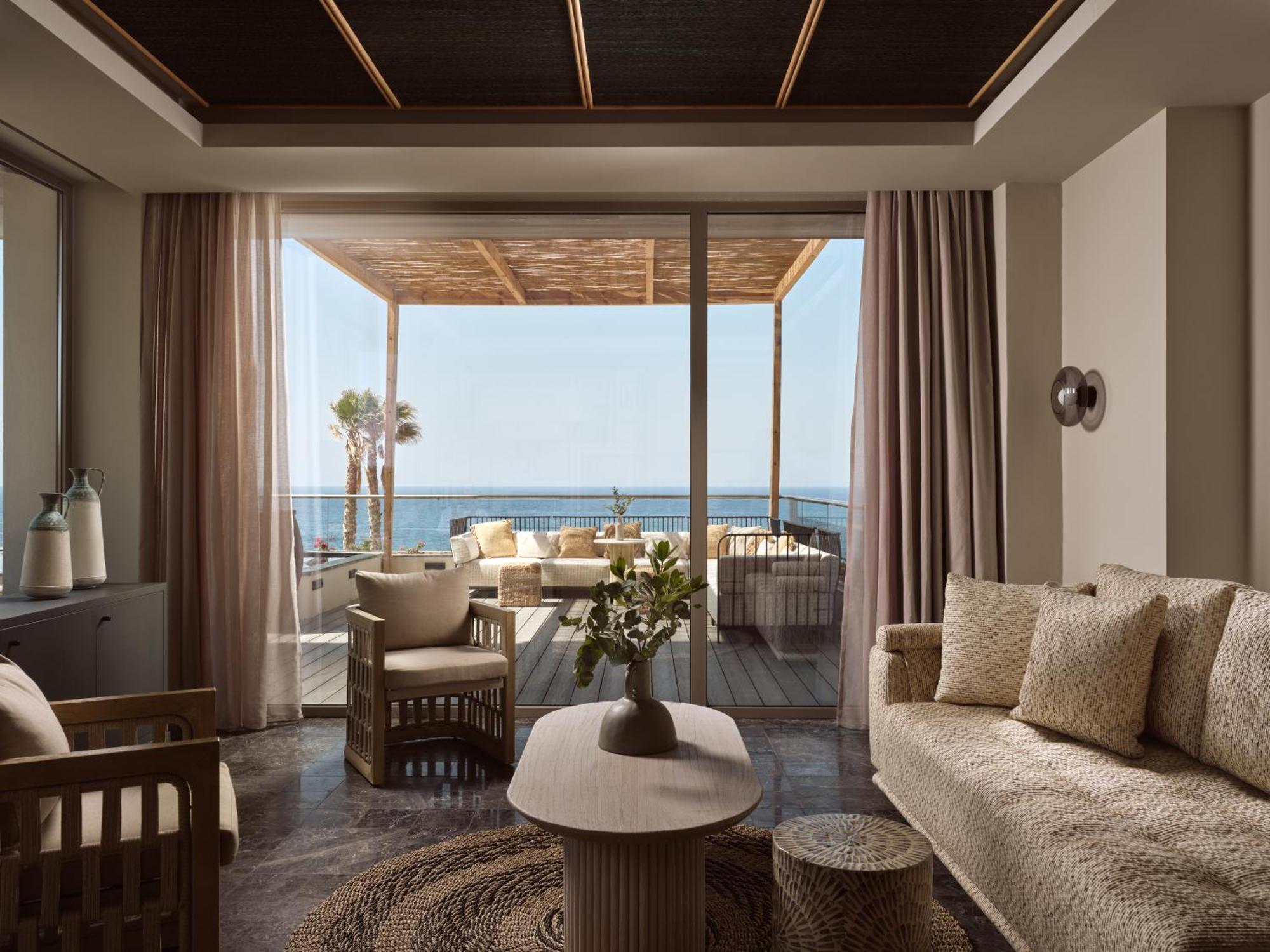 The Royal Blue A Luxury Beach Resort (Adults Only) Pánormos Exterior foto