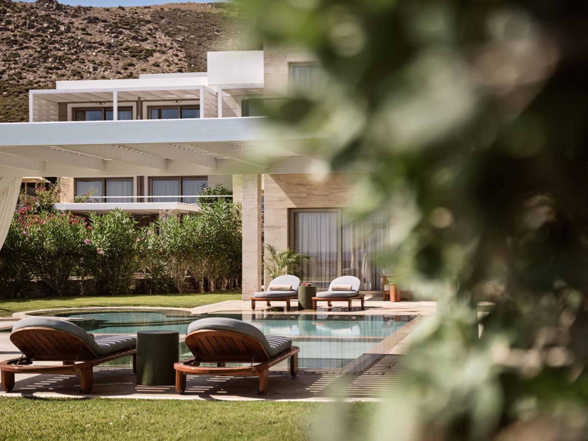 The Royal Blue A Luxury Beach Resort (Adults Only) Pánormos Exterior foto