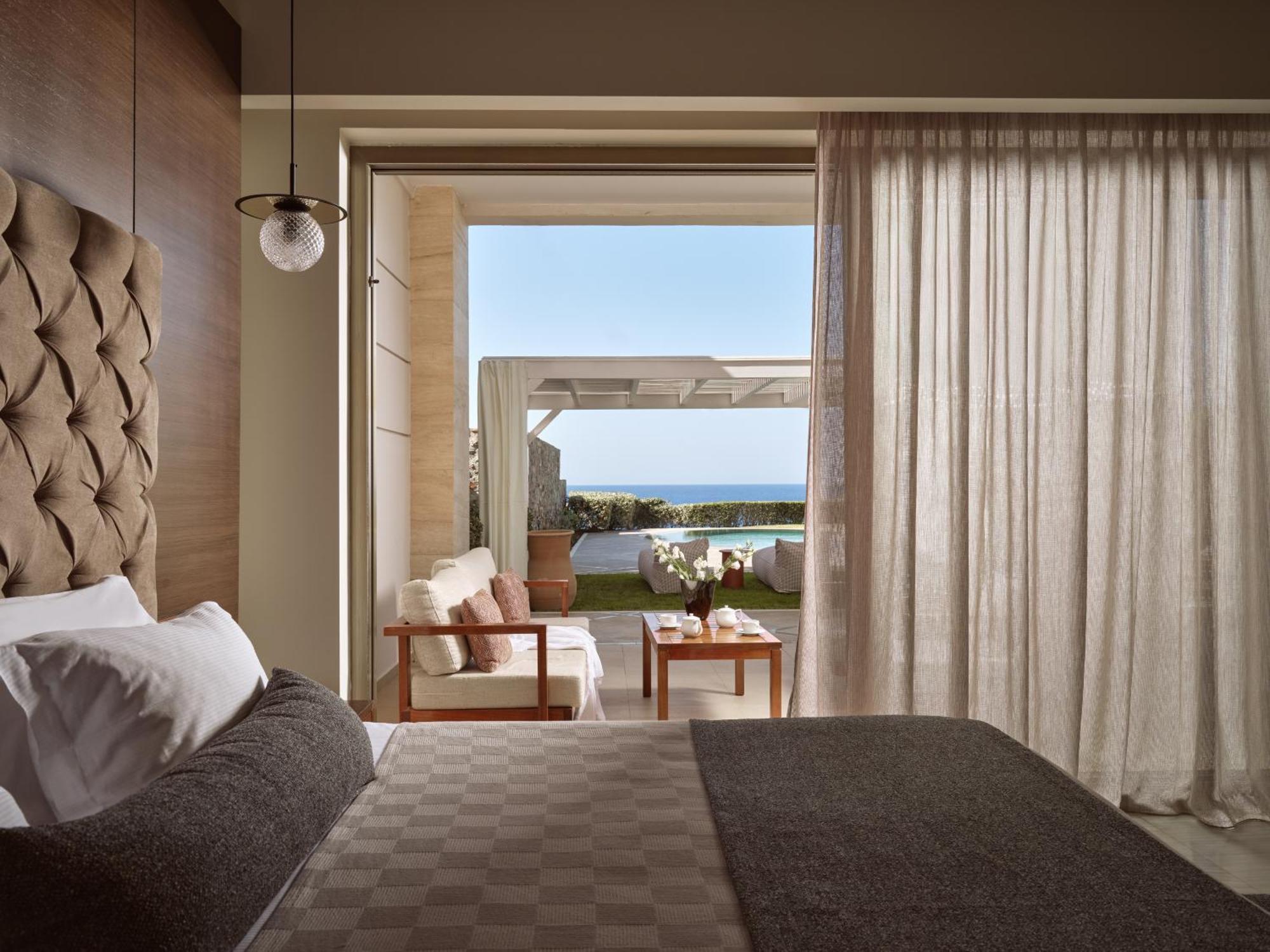 The Royal Blue A Luxury Beach Resort (Adults Only) Pánormos Exterior foto