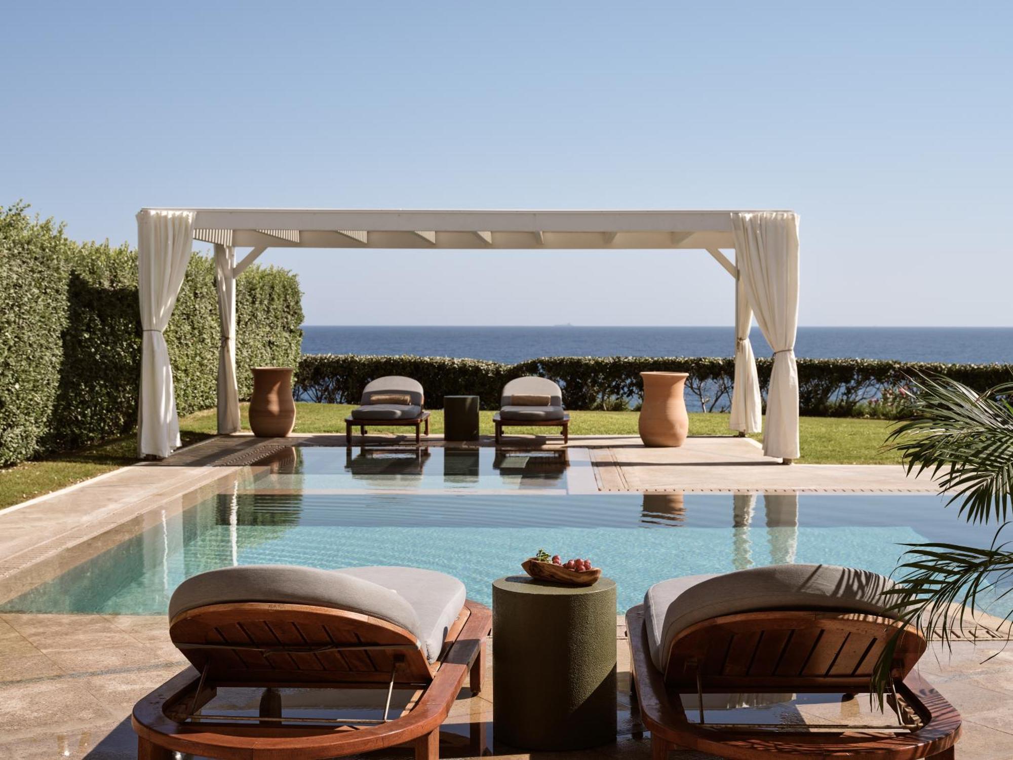 The Royal Blue A Luxury Beach Resort (Adults Only) Pánormos Exterior foto