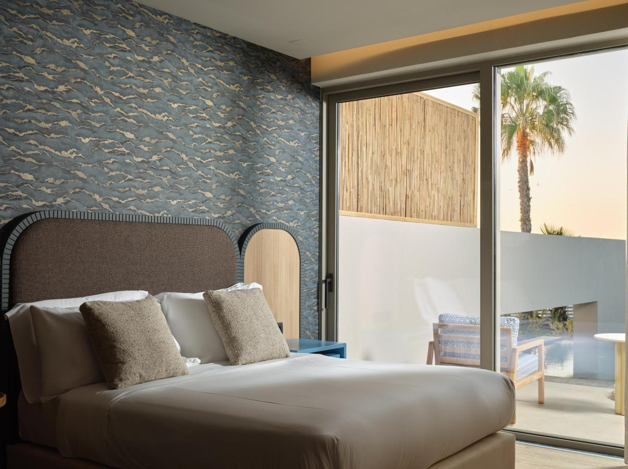 The Royal Blue A Luxury Beach Resort (Adults Only) Pánormos Exterior foto